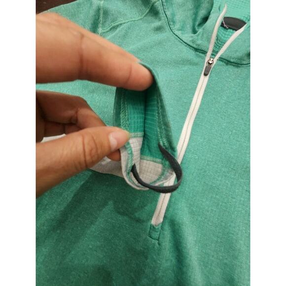 Patagonia Women’s‎ Capilene Baselayer Mid-weight 1/2 Zip Top Green Outdoor Sz  S - Picture 5 of 10